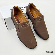 Giày Lười Giày Da Nam Cao Cấp Da Bò Fujiwa - TL2335. Da bò cao cấp thumbnail