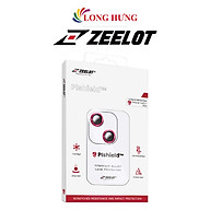 Dán Camera cường lực viền màu chống va đập Zeelot PIshield dành cho iPhone 13/13 Mini - Hàng chính hãng