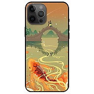 Ốp lưng dành cho Iphone 12 - Iphone 12 Mini - Iphone 12 Pro - Iphone 12 Pro Max mẫu Chép Bên Cầu