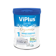 Sữa bột công thức hữu cơ Viplus Organic số 1 800g thumbnail