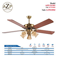 AZP-FY503 – BST QUẠT ĐÈN CAO CẤP / GIẢI PHÁP TRANG TRÍ CHO CÁC CÔNG TRÌNH NHÀ HÀNG, KHÁCH SẠN. CĂN HỘ, DINH THỰ phong cách đương đại, hàng nhập khẩu AZP