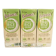 Lốc 3 hộp sữa gạo hữu cơ không đường 4CARE BALANCE ORGANINC 180ml thumbnail