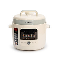 Nồi áp suất điện lòng nồi Inox Kalpen P5 dung tích 6L công suất 1300W chuẩn Đức, bảo hành 2 năm - Hàng chính hãng