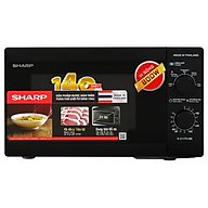 Lò vi sóng cơ không nướng Sharp R-211TV-BK 21 lít - Hàng chính hãng - Bảo hành 12 tháng