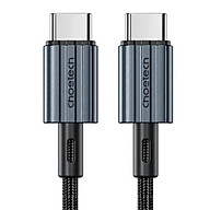 Cáp sạc Choetech XCC-101 sạc nhanh truyền dữ liệu Type C to Type C 60W  Series - hàng chính hãng