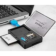 Đầu đọc thẻ nhớ USB 3.0 Kingma kèm hộp đựng hàng chính hãng. thumbnail