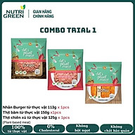Combo trial 1 thịt thực vật thuần chay (plant based meat) - Let s plant meat thumbnail
