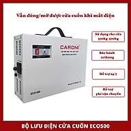 Bộ lưu điện cửa cuốn Caroni ECO500, Dùng cho motor 300kg-500kg, mới 100%, Bảo hành 12 tháng thumbnail
