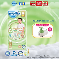 Tã/bỉm quần Molfix Thiên nhiên Super Jumbo L (9kg - 13kg) - Gói 52 miếng