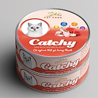 Chỉ giao HCM  - Thức ăn cho mèo cá ngừ + gà trong thạch lon 170g thumbnail