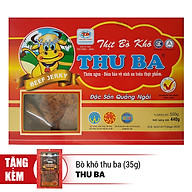 Bò Khô Thu Ba 500g - Tặng 1 Gói Bò Khô Thu Ba 35g thumbnail