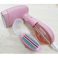 Bàn ủi hơi nước màu hồng cầm tay có thể gấp gọn, tiện lợi khi đi du lịch - Hàng chính hãng