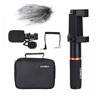 Bộ micro kèm tay cầm quay phim cho điện thoại Comica CVM-VM10-K1- Hàng Chính Hãng