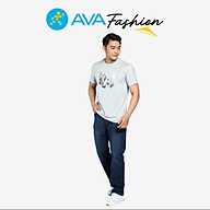 Quần jeans nam straight fit AVAFashion TNCPRTL thumbnail