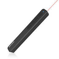 Noomya M100 Powerpoint Presenter PPT Clicker Flip Pen 2.4GHz Red Pointer Wireless Remote With USB Receiver 50 Meters - Black thumbnail