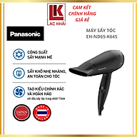 Máy sấy tóc Panasonic EH-ND65-K645 2000W – Hiệu quả công suất tương đương 2300W – Sấy nóng lạnh – Đầu sấy tạo kiểu 11mm - Hàng chính hãng - Bảo Hành Chính Hãng 12 tháng, Chất lượng Nhật Bản