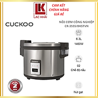 Nồi cơm điện công nghiệp 6,3L Cuckoo CR-3555 - Hàng chính hãng, Bảo hành 24 tháng