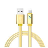 Cáp Sạc Hoco UPL12 Plus Micro USB (dòng máy Oppo F7, Xiaomi Redmi Note 5,Samsung A7...)  Sạc Nhanh 1,2m - Giao Màu Ngẫu Nhiên - Hàng Nhập Khẩu
