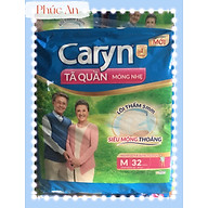 Tã Quần Người Lớn Caryn Size M 32 Miếng Vòng Bụng 60 Đến 85 Cm - Bỉm Quần Cho Người Cao Tuổi Size M32