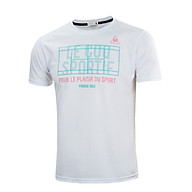 Áo T-Shirt le coq sportif nam QTMPJA06-WHT thumbnail