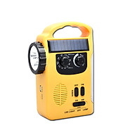 Đèn Pin Radio Quay Bằng Tay Năng Lượng Mặt Trời - Chính hãng thumbnail