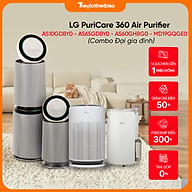 Máy lọc không khí LG PuriCare360 - AS10 - AS65 - AS60 - Máy hút ẩm - MD19GQGE0 - Hàng chính hãng LG