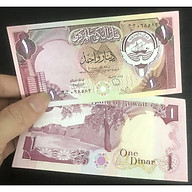 Tiền sưu tập Kuwait 1 dinar, quốc gia có tờ tiền đắt giá nhất thế giới thumbnail