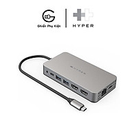 Cổng Chuyển HYPERDRIVE DUAL 4K HDMI 10-IN-1 (2 MÀN HÌNH) USB-C HUB FOR MACBOOK M1 - Hàng Chính Hãng thumbnail