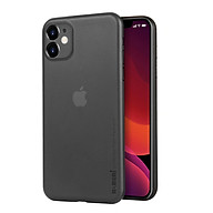 Ốp lưng nhám siêu mỏng 0.3mm cho iPhone 11 (6.1 inch) hiệu Memumi có gờ bảo vệ camera - Hàng nhập khẩu