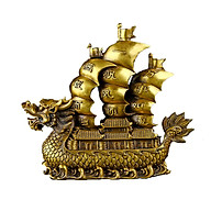 Tượng thuyền buồm Thuận Buồm Xuôi Gió bằng đồng thau thumbnail
