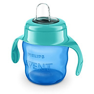 Bình tập uống Philips Avent cho bé trên 6 tháng  - màu Xanh- nhựa PP 200ml
