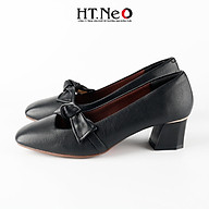 Giày cao gót, giày công sở HT.NEO da cao cấp thiết kế đơn giản thumbnail