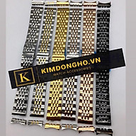 Dây đồng hồ inox đúc 2 chức năng đầu ôm và đầu bằng đủ size 18mm 19mm 20mm 21mm 22mm