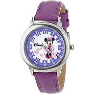 Disney Kids W000039 Minnie Mouse Time Teacher Stainless Steel Watch with thumbnail