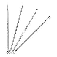 Blackhead Remover Pimple Popper Tool Kit for Pimple Blemish Comedone Acne Zit Whitehead Face Chin Noze Forehead Cheek thumbnail
