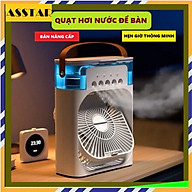 QUẠT PHUN SƯƠNG ĐỂ BÀN 5 BEC PHUN SƯƠNG SIZE LỚN - HÀNG CHÍNH HÃNG