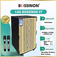 Loa kéo công suất lớn bass 50 đơn Bossinon W-AM5579AK- CÔNG SUẤT 1.200W- Hàng Chính Hãng