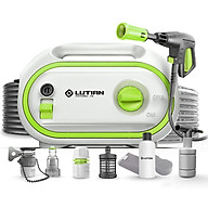 Máy Rửa Xe Áp Lực Cao ABG Lutian Totoro-T4 Công Suất 1400w 100bar, Máy Phun Xịt Rửa Xe Cao Áp, Chuyên Dụng Cho Cửa Hàng Rửa Xe, Nhà, Xưởng Công Nghiệp - Hàng Chính Hãng