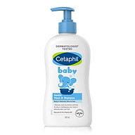 Sữa tắm gội dịu lành cho bé Cetaphil Baby Gentle Wash & Shampoo 400ml