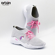 Giày thể thao cao cấp cho bé gái Urban TG2018 màu ghi thumbnail