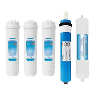 Combo 05 Lõi lọc nước công nghệ R.O số 1, 2, 3, 4, 5 dùng cho máy lọc nước treo tường, để bàn, gầm bếp. - Hàng chính hãng