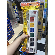 Ổ cắm điện công suất lớn LiOA có đồng hồ Vol - 3 lỗ, 4 lỗ, 5 lỗ, 6 lỗ dây dài 2.5m 2 lõi