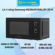 Lò vi sóng Samsung MS20A3010AL/SV 20 lít - Hàng Chính Hãng