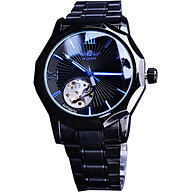 Winner Men Transparent Skeleton Dial Analog Wrist Watches Fashion Luxury Automatic Mechanical Watch thumbnail