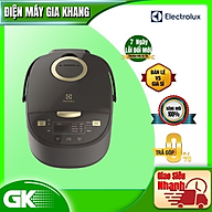 Nồi cơm điện Electrolux 1.8L E7RC1-650K - Màu đen - Nhiều chương trình nấu đa dạng - Bảo hành 2 năm toàn quốc [Hàng chính hãng].