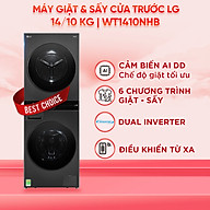 WT1410NHB - Tháp giặt sấy compact với bộ điều khiển trung tâm WT1410NHB - Hàng chính hãng (chỉ giao HCM)