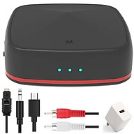 ROGTZ - Bộ Thu Phát Bluetooth 5.0 Chipset Csr8675 APTX HD/LL Chế độ chuyển đổi linh hoạt Kết nối thiết bị đa dạng Hỗ trợ SPDIF/TOSLINK 3 cổng kết nối 3.5mm RCA Optical Tự động kết nối  - Nâng Tầm Âm Thanh, Kết Nối Mọi Thiết Bị - Hàng Chính Hãng