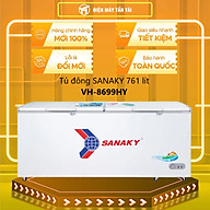 TỦ ĐÔNG SANAKY 761 LÍT VH-8699HY ĐỒNG (R134A) - hàng chính hãng - chỉ giao HCM