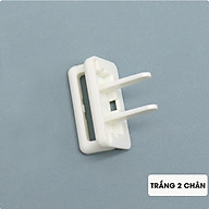 Nút Bịt Ổ Điện Babyup an toàn cho bé, nhựa ABS cao cấp, có móc kéo (Bộ 10 cái), loại 2 chân 3 chân chống giật nhỏ gọn chắc chắn