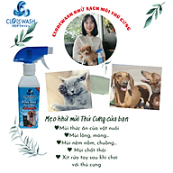 Chai xịt khử mùi thú cưng Công Nghệ Nhật Bản CLODEWASH 300ml W01-P thumbnail